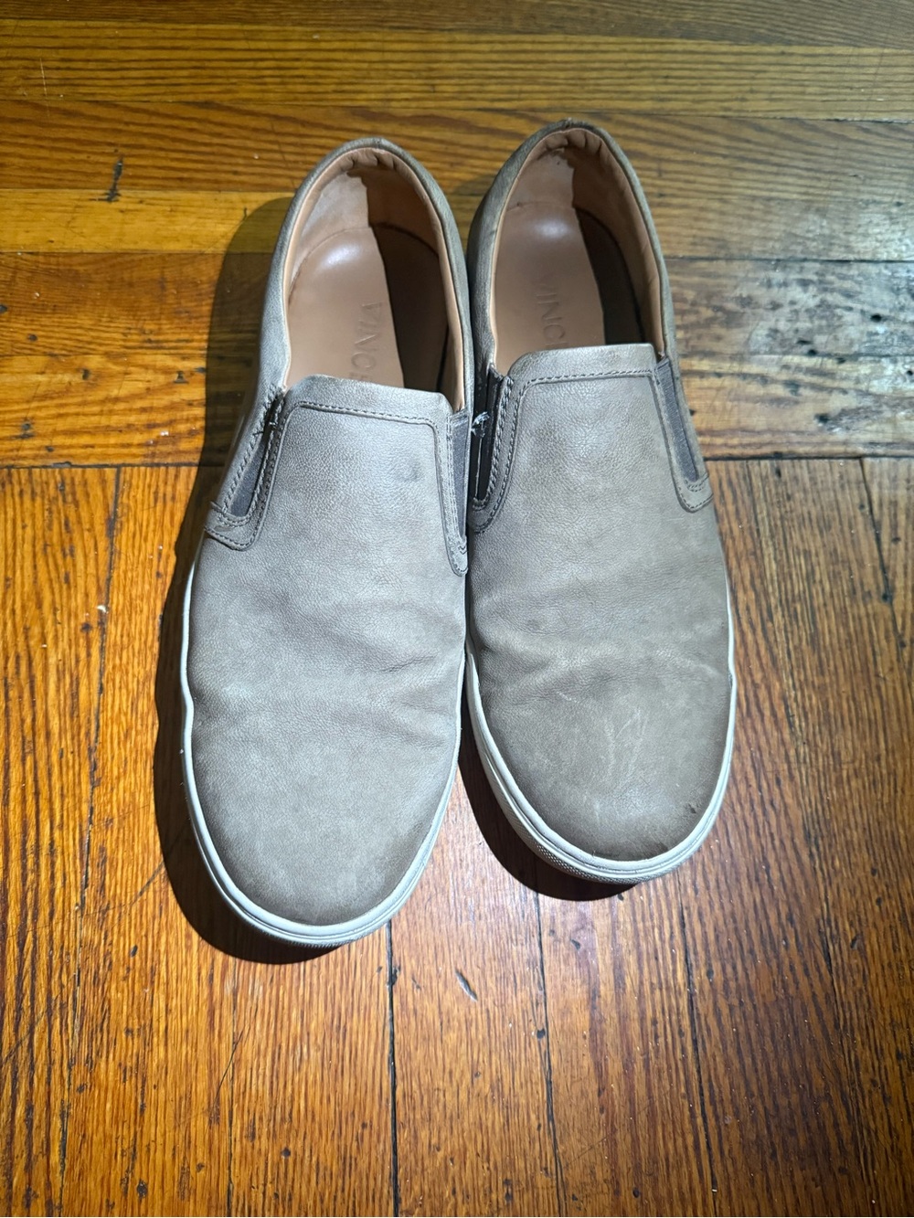 Vince Men's Slip-On Loafers in Taupe